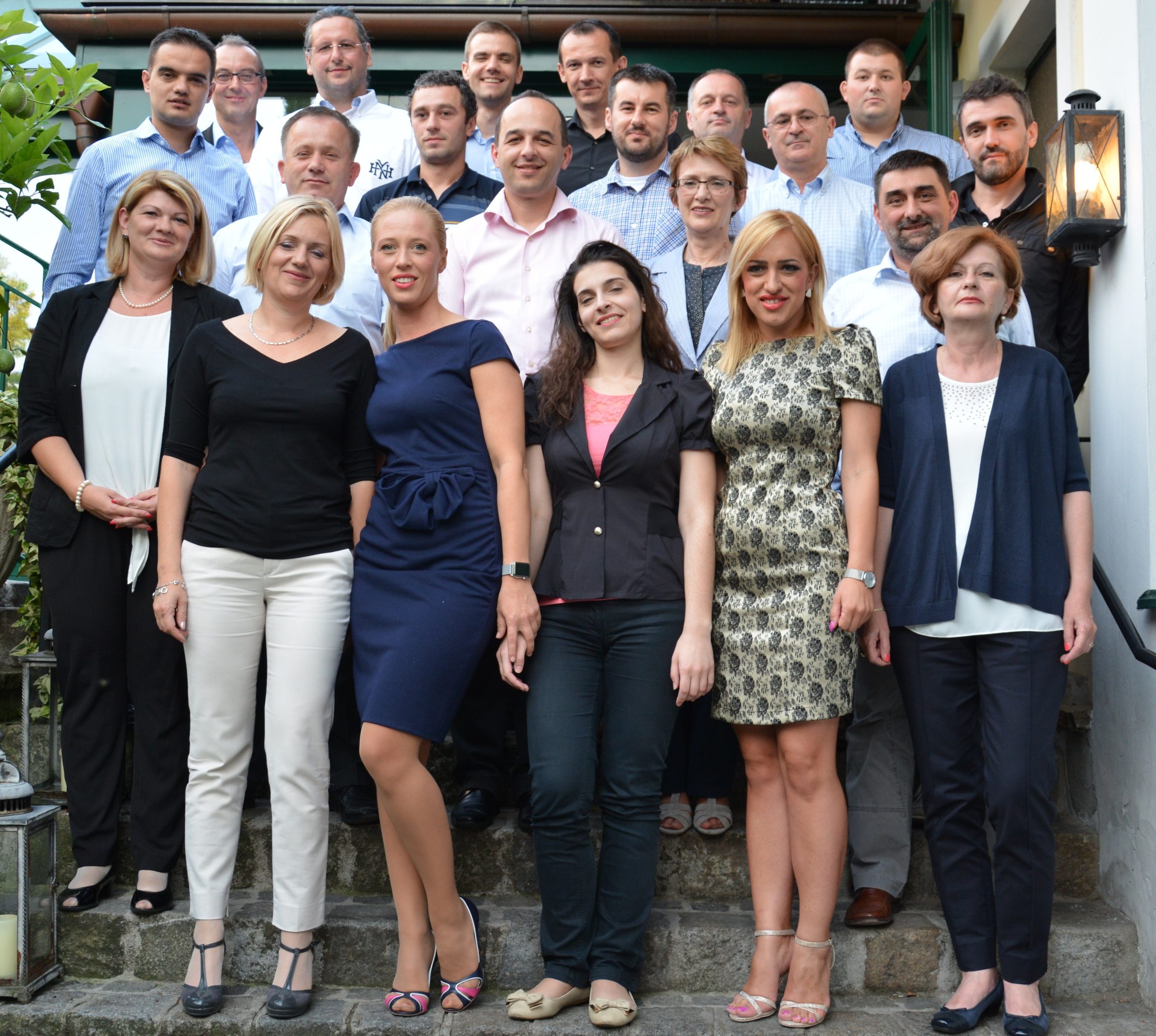 Erfolgreicher geschäftlicher erstbesuch der Trainingsteilnehmer aus der Republika Srpska in Wien