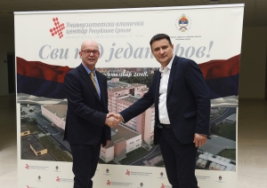 Erfolgreiche Zusammenarbeit des UKC in Banja Luka mit der AKH Wien