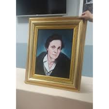 (Serbian (Latin)) Portret Olge Bukinac izložen u Galeriji Filološkog fakulteta u Banjaluci