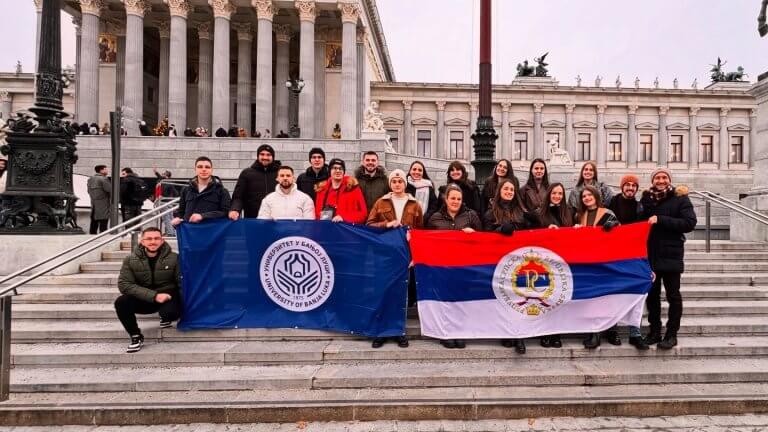Beste Studierende aus Banja Luka besuchten Wien